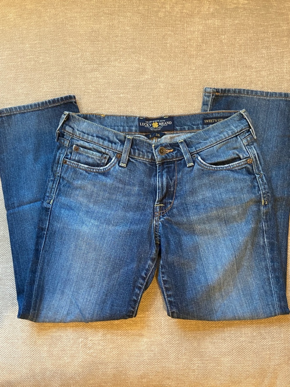 Lucky Brand Medium Blue Sweet’n Straight Jeans 2/26